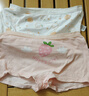 北极绒4条装儿童内裤女童发育期纯棉女孩学生10A抑菌平角短裤宝宝中大童 实拍图