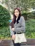 Colin Kolly 科林科莉奢侈包包女包生日礼物送女友老婆2026新款情人节斜挎手提真皮包 （代写贺卡）2301米白-京东空运 520情人节精美礼盒装 实拍图
