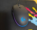 罗技（G）G102第二代游戏鼠标 RGB流光灯效鼠标 轻量化  游戏级8000DPI传感器 黑色 200-8000DPI 实拍图