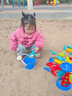 妙贝乐儿童沙滩玩具宝宝海边玩沙挖沙铲子水桶沙漏挖土工具套装沙池推车 实拍图