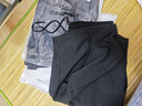 猫霓冰丝短裤男士夏季薄款潮牌宽松直筒外穿速干沙滩运动休闲五分中裤 黑色+深灰【抢手两条装】 XL 【建议体重110-140斤左右】 实拍图