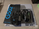 罗技（G）G502 HERO主宰者游戏鼠标电竞鼠标有线RGB机械配重竞技FPS吃鸡宏cf送男友男生礼物 G502HERO+赛博风防滑贴-黑 实拍图