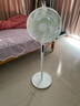 美的（Midea）【幸运草安睡1S】一级能效直流变频声控电风扇家用遥控卧室静音落地扇台式桌面抗菌大风力转页扇 实拍图