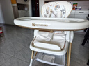 karmababy卡曼宝宝餐椅可折叠多功能婴儿餐椅可坐可躺0-6岁儿童成长餐椅 【212免安装】皎玉白pro（可坐可躺） 实拍图