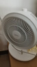 美的（Midea）【暴风循环】空气循环扇大风量摇头电风扇家用台式落地扇轻音卧室节能小风扇柔风轻羽扇 FGA24TQ 实拍图