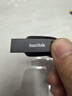 闪迪（SanDisk）128GB USB3.2 U盘 CZ550黑色 读速100MB/s 安全加密 数据恢复 学习办公电脑车载 高速大容量优盘 实拍图