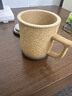 京东京造 故宴窑变 茶杯陶瓷杯茶水分离杯礼盒装【陶瓷茶漏】 阳夕红400ML 实拍图