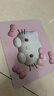 【办公标配】鼠标垫少女心凯蒂猫桌垫Hello kitty小号笔记本办公桌通用数码键盘垫 【福利款 随机发】 260*210*2mm（无锁边） 实拍图