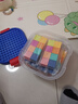 赟娅婴儿可啃咬玩具软胶积木牙胶幼儿童早教益智宝宝精细手抓握训练 【64颗+升级收纳盒 】软积木牙胶可水煮 0-3儿童可啃咬软胶积木早教益智手工DIY 实拍图