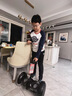 领奥电动儿童智能平衡车3-6-12岁体感8到10岁到15岁以上腿控成年人两轮自动手扶双轮新款平行车 K6高配黑54V【三控+APP+炫光轮】 实拍图