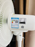 美的（Midea）【幸运草安睡1S】一级能效直流变频声控电风扇家用遥控卧室静音落地扇台式桌面抗菌大风力转页扇 实拍图