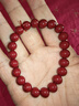 金石灵朱砂手串护身符男女款紫金砂转运珠佛珠情侣手链本命年生日礼物 实拍图