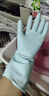 妙洁灵巧型柔韧手套 天然乳胶 1双装大号 清洁洗衣洗碗家务做饭手套 实拍图