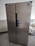 松下（Panasonic）大白鲸505L对开门冰箱超大容量家用一级能效风冷无节能大冷冻以旧换新NR-EB51SPA-S【国家补贴】 实拍图