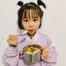 COOKSS宝宝吃饭专用碗辅食碗1-3岁以上儿童碗316不锈钢食品级辅食勺套装 实拍图