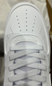 特步板鞋男鞋运动鞋夏季空军一号百搭小白鞋透气耐磨防滑黑色休闲鞋女 特步白【男款透气网孔】 42 脚长26.5cm( 新法码42.5) 实拍图