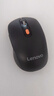 联想（Lenovo）无线蓝牙双模鼠标便携办公鼠标 人体工程学设计适用台式机一体机笔记本平板 Howard Mouse 2022黑 实拍图