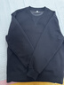 JEANSWEST LIFE真维斯无帽卫衣男春秋季宽松打底外套倒三角设计重磅圆领上衣男 实拍图