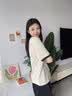 真维斯（Jeanswest）设计感小众短袖t恤女款夏季2026新款撞色纯棉半袖打底衫休闲上衣 实拍图