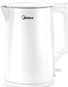 美的（Midea）电热水壶家用烧水壶泡茶0涂层食品级304不锈钢自动断电双层防烫全钢无缝1.5L大容量 MK-HJ1566 实拍图