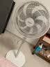美的（Midea）【品质推荐】七叶轻音柔风电风扇/家用省电落地扇/台式电扇/广角摇头节能宿舍小型风扇 SAE35CA 实拍图