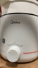 美的（Midea）电煮锅 宿舍小电锅 电蒸锅 学生寝室一体泡面小火锅电煮锅 多功能锅 电热锅 XZE1613 配蒸笼 1.7L 实拍图