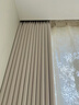 铭聚布艺（MINGJU）窗帘 全遮光窗帘成品窗帘布遮阳帘涤塔夫奶油色挂钩式2.0*2.4单片 实拍图