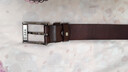 头层派（TOUCENGP）皮带男真皮针扣头层纯牛皮休闲腰带牛仔裤带百搭中青年礼物送男友 深咖啡宽3.8cm 下单备注长度 115cm 推荐体重150-165斤 实拍图