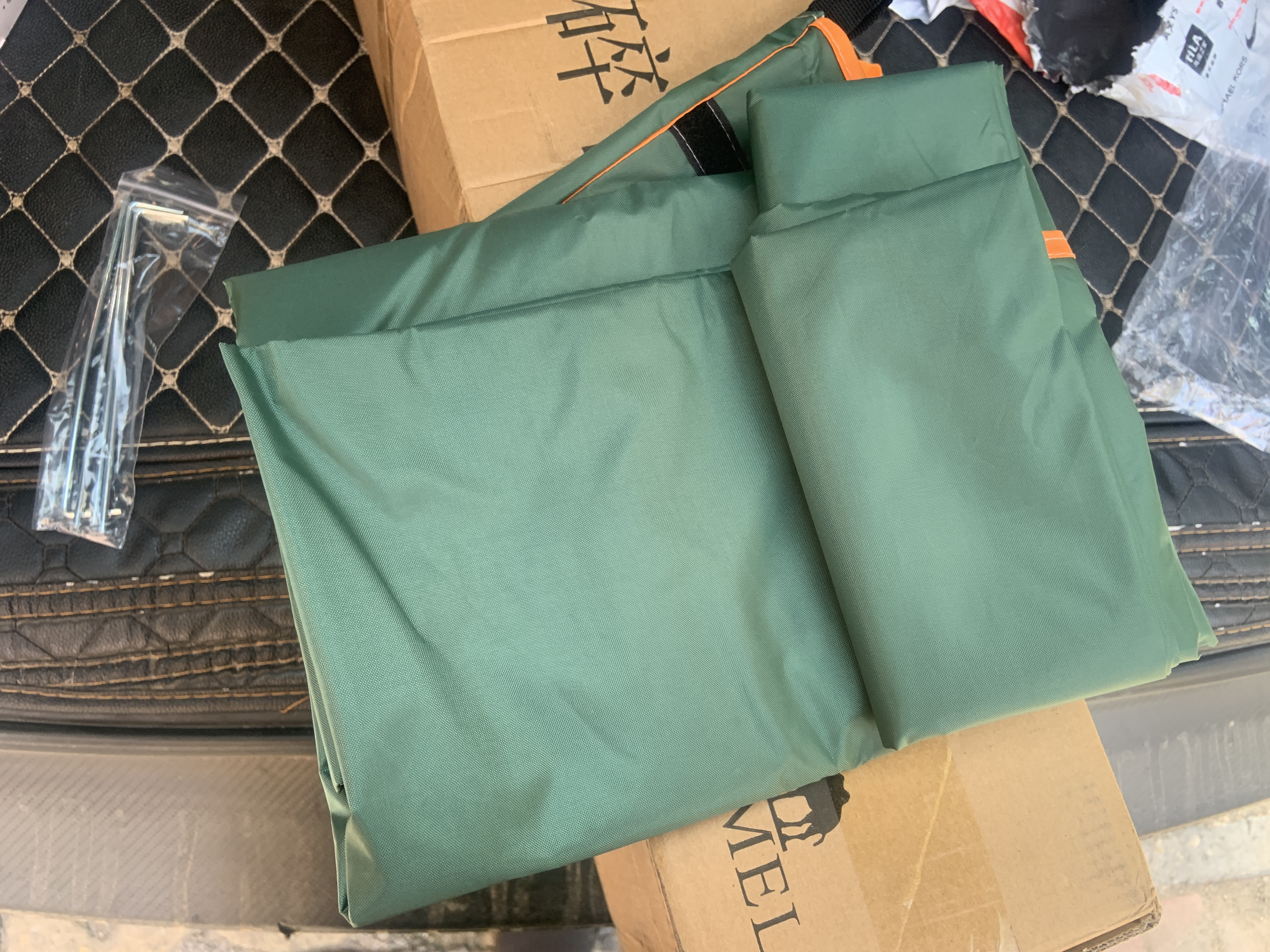 骆驼（CAMEL）外地席帐篷露营地垫加厚防水耐磨野餐垫牛津布防潮摆摊地布打地铺 实拍图
