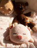名创优品（MINISO）小猪B-BO弹力超柔趴姿公仔毛绒玩具玩偶抱枕靠枕娃娃生日礼物女 实拍图