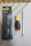 得力（deli）橡胶柄两用螺丝批螺丝刀十字一字双头起子电脑装机工具6*150mm 实拍图