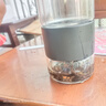 创建（Crthl）旅行玻璃杯 双层创意车载便携办公室泡茶杯玻璃 茶水分离水杯子 黑色加长厚底款 实拍图