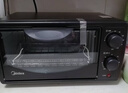 美的（Midea）10L家用多功能小型电烤箱 均匀烘烤/轻巧不占地/广域控温/菜单指引 T1-108B二代 实拍图
