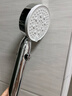 Rosecret【德国】增压淋浴花洒喷头全套强劲家用多功能洗澡手持莲蓬喷头 【星光银】单喷头+1.5米防爆软管丨浴室浴霸带软管 硅胶出水孔密集大出水量畅享淋浴 实拍图