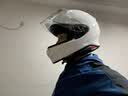 SHOEI 日本进口Z8摩托车头盔四季通用男女全盔 亮白 XL(60-61CM) 实拍图