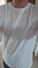 京东京造10A抗菌男士t恤短袖男女同款衣服男装春夏新款圆领打底衫内搭白XL 实拍图