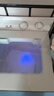 双鹿洗衣机半自动家用大容量双桶双缸波轮式洗脱一体机  家用商用租房家庭理发店酒店洗车行 23公斤【洗15+脱8】 纯铜电机+玻璃盖板 双缸 实拍图