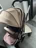 ANGI BABY婴儿推车可坐可躺婴儿车轻便折叠新生儿减震高景观双向儿童手推车 顶配香槟金【一键收车+PU橡胶轮] 实拍图