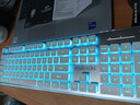 前行者X7S无线键盘鼠标套装真机械手感键盘可充电静音台式笔记本电脑电竞游戏办公打字通用蓝牙键鼠外设 金属银【蓝光】无线单键盘 实拍图
