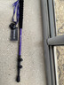 探路者喀纳登山杖手杖碳素碳纤维可伸缩超轻户外徒步便携爬山棍 宝石紫 实拍图