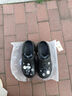 俞兆林（YUZHAOLIN）洞洞鞋女沙滩鞋EVA厚底增高凉拖鞋外穿 YY310 黑色  39-40 实拍图
