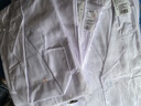 乐优佰易 白大褂 标准款2XL码 男女学生化学实验工作服 实拍图