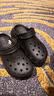 CROCS檀健次同款经典泡芙洞洞鞋|207521 黑色-001 36/37(220mm) 实拍图