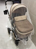 ANGI BABY婴儿推车可坐可躺婴儿车轻便折叠新生儿减震高景观双向儿童手推车 轻奢香槟金【一键收车+四轮EVA】 实拍图
