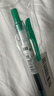 斑马牌（ZEBRA）JJ15 按动中性笔 签字笔 0.5mm子弹头啫喱笔水笔 彩色学生考试笔 绿色 单支装 实拍图
