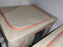 佳帮手收纳箱布艺衣服衣物被子衣柜整理储物箱百纳箱收纳盒子 66L2只装 实拍图