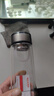 【京东物流配送】高硼硅双层玻璃杯大容量泡茶杯水杯子茶水分离杯 【双层加厚】茶杯350ml1只 实拍图