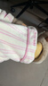 野兽派家居（tbh）宋雨琦同款三丽鸥Hello Kitty法兰绒家居服套装冬季可外穿睡衣女 Hello Kitty法兰绒家居服 奶白条纹 XS 实拍图