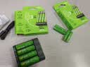 超霸（GP）5号充电电池1.2伏4粒2600mAh+4槽USB充电器可充5号7号电池适用游戏手柄可用电池 实拍图