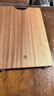 京东京造 菜板 砧案板切菜家用双面实木抗菌 【乌檀整木】40*27*2.5cm 实拍图